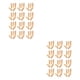 thumbnail image 1 of Inteprter Juego de carpetas de para todos los documentos y papeles importantes, soporte pequeño con Clip para selecciones de imágenes, 2 juegos pequeño 2Conjunto, 1 of 6