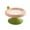 large red green, variant on YWMJZEU Ceramic Raised Cat Bowl Food Dish for Easy Feeding for Kitten Puppies, Wide Mouth Waterer and Feeder Elevated Food Water Bowl large red green