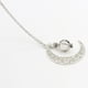 thumbnail image 4 of Collar de cadena de clavícula con colgantes luminosos de Halloween, 4 of 5