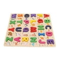 thumbnail image 4 of Alphabet Puzzle, Capital Letters Enlightenment Toys Wooden Puzzle Cognitive Intellectual Development  For 3 Years Old And Above, 4 of 8