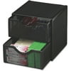 Rolodex, Expressions Mesh Drawers Cube, 1 Each, Black