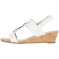 thumbnail image 2 of Anne Klein Varek Wedge Sandal White, 2 of 6