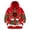 Wine, variant on Christmas Pet Carrier Hoodie Unisex Kangaroo Pouch Sweatshirt with Zipper, Warm Oversized Cat Dog Holiday Pullover