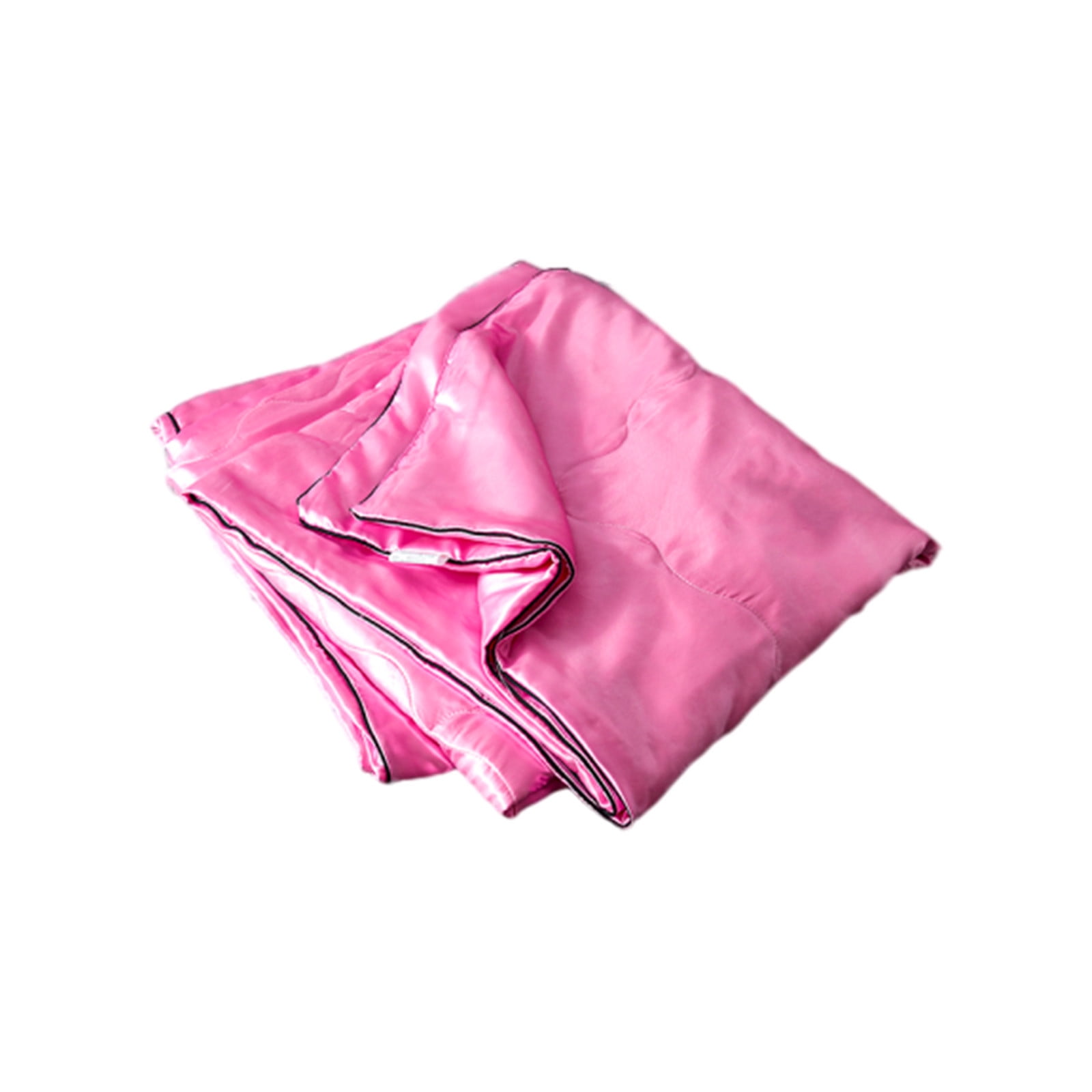 FastXmas Silk Satin Comforter Queen Size, Solid Color Reversible Summer Cooling Blanket, Double Sided Cold Effect, Breathable Lightweight Feather Down Quilted Bedding Machine Washable for All Season