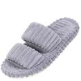 thumbnail image 3 of Agkizg Womens Fall Winter Slippers, House Slippers, Solid Color Open Toe Fuzzy House Slippers Warm Plushes Casual Indoor Winter Home Slippers, 3 of 6