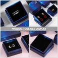 thumbnail image 4 of Luxshiny 6Ud Caja De Papel Para Joyería Azul Resistente Con Para Almacenamiento Seguro De Piezas, 4 of 6