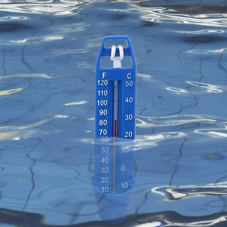 Harupink Pool Thermometer Floating Buoy Pool Thermometer with Large EZ Read  Display Water Temperature Test Tube Fahrenheit & Celsius Supported for  Swimming Pool Hot Tub Jacuzzi Spa 