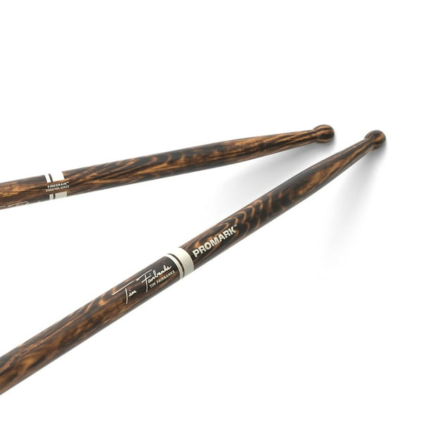 ProMark Baquetas Bateria - Tim Fairbanks Drumsticks - FireGrain - Sin exceso de vibración - Acabado