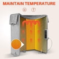 thumbnail image 4 of Foldable Foot Warmer, Thermostat Controlled Heater For Office & Home, 30 Seconds Quick Warmth With 3-Level Temperature Adjustment, Energy Efficient, 4 of 5