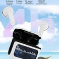 thumbnail image 7 of InsCrazy Earbuds Screen Earbuds Wireless Earbuds Active Noise Cancelling Earbuds ANC with Smart Screen Ear Earbuds with Wireless Charging Cases LED Display Earbuds, 7 of 7