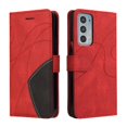 thumbnail image 2 of GANGXUN Flip Case for Motorola Edge 20 – Leather Wallet Cover with Card Slots, Kickstand & Color Stitching Protective Folio, 2 of 6
