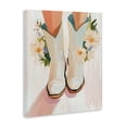 thumbnail image 2 of Stupell Industries Modern Blooming Cowgirl Boots Canvas Art, 16 x 20, by The Prints Vibe, 2 of 8