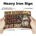 thumbnail image 3 of Vintage Metal Tin Sign Iron Wall Decor for Bars Restaurants Cafe Pubs Rectangle Squirrel 300x200x0.5mm, 3 of 7