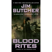 JIM BUTCHER Dresden Files Blood Rites, Book 6, (Paperback)