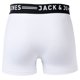 thumbnail image 3 of Jack & Jones Calzoncillos para hombre, paquete de 3 - SENSE TRUNKS, algodón elástico Blanco L (Large), 3 of 6