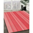 thumbnail image 3 of Ahgly Company Machine Washable Indoor Rectangle Transitional Red Area Rugs, 5' x 8', 3 of 7