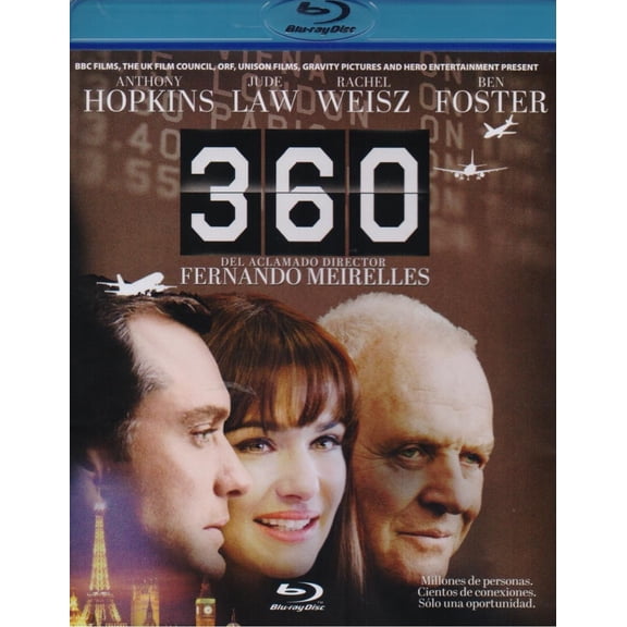 Pelicula 360 ON SCREEN FILMS Blu-ray Fernando Meirelles 2011