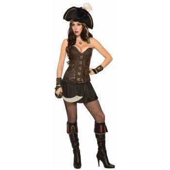 vêtements classe Détroit pirate corset costume facilement Espagnol
