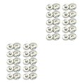 thumbnail image 2 of Guardurnaity 10 juegos de botones de presión de costura confiables, todos los proyectos de costura, la hebilla de resorte se sujeta, chapado liso, chapado en blanco 2Conjunto, 2 of 6