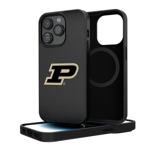 Purdue Boilermakers Linen Logo iPhone Magnetic Bump Case