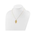 thumbnail image 4 of 14K Yellow Gold Drop Polished Pendant Necklace with Chain, 4 of 4