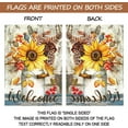 thumbnail image 3 of Welcome Fall Sunflower Jar Decoration Autumn House Flag Outdoor Yard Flag 28" x 40", 3 of 6