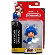 Super Mario 3D Worlds Cat Toad Mini Figure