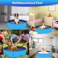 thumbnail image 5 of Hundepool Fur Kleine Hunde - Pvc-rutschfest,faltbare Schwimmbecken Hundebadewanne Hund Planschbecken Fr Kinder Und Hunde,80*30cm Tragbar Swimmingpool, 5 of 5