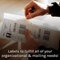 thumbnail image 5 of Premium Label Supply Etiquetas adhesivas blancas para direcciones, 2 x 4 pulgadas, compatibles con láser/inyección de tinta (10 etiquetas/hoja), 100 hojas en total, 1000 etiquetas adhesivas, 5 of 5