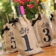 thumbnail image 1 of Hortense B Hewitt 20823 Numbers 1-10 Burlap Table Number Wine Bags, 1 of 1