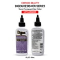 thumbnail image 2 of Express Beauty Hair Color Bigen Designer Series Vivid Shades Semi-Permanent Hair Color with Oil Rich, Moisturizing and Anti-Breakage Formula (LV7 Lavender) - 3 fl oz (2 Pack), 2 of 5