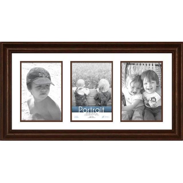 Timeless Frames 45282 Lauren Collage Noyer Cadre Mural&44; 10 x 20 Po.
