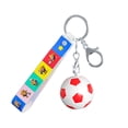 thumbnail image 1 of 2024GermanEuropeanCupMascotKeychainThree-orderRubik'sCubeSmallRubik'sCubePendantBagOrnamentGift, 1 of 5