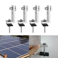 thumbnail image 3 of Solar End Clamp Solar Panel Mounting L Bracket Clamps Aluminum Rail End Clamps, 3 of 5