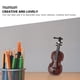 thumbnail image 4 of KAKOWELY 8 juegos de mini violines navideños, modelo de violín, instrumento de escritorio, adorno, 4 of 5