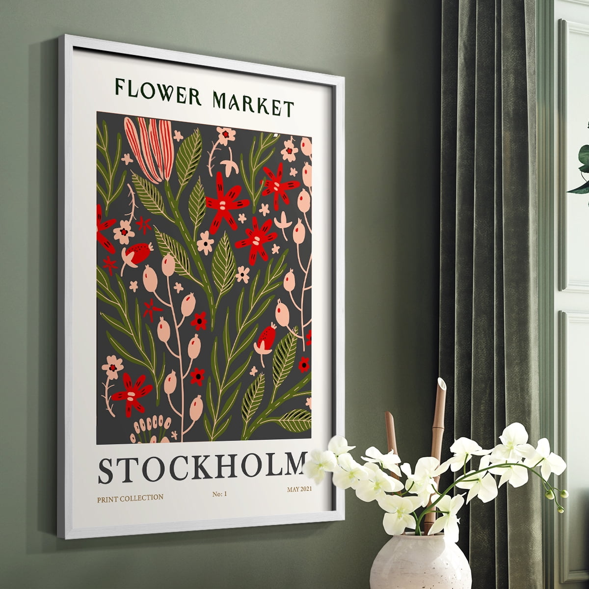 Matisse XXXII Framed Print - Solid Wood