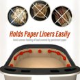 thumbnail image 3 of kurtrusly Silica Gel Secure Air Fryer Parchment Fix High Temp Resistant Buckle Clip Suitable For Fixing red, 3 of 4