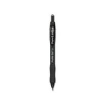 Profile Retractable Gel Pen Medium 0.7 mm, Black Ink, Translucent Black Barrel, Dozen