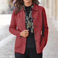 thumbnail image 1 of Cardigans pour Femmes - Manches Longues Tricotées Bouton Mode Automne 2023 Gris, 1 of 6