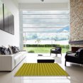 thumbnail image 7 of Ahgly Company Machine Washable Indoor Round Transitional Dark Yellow Green Area Rugs, 4' Round, 7 of 7