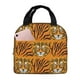 thumbnail image 1 of Easygdp Tiger Bolsa Térmica Premium - Tela Oxford Impermeable, Gran Capacidad, Bolsillo Frontal, Unisex para Trabajo, Escuela, Actividades al Aire Libre y Picnics, 1 of 8