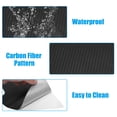 thumbnail image 4 of Unique Bargains 1 Set Door Anti Kick Pad Stickers Carbon Fiber Pattern Protector Guard for BMW MINI Cooper F55 2022 2023, 4 of 7