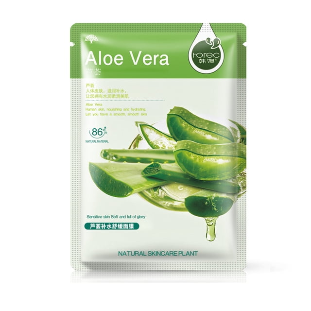 Han Yu Blueberry Hidratante & Mascarilla Cálida Combinación Aloe Vera yeacher Máscara facial
