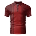 thumbnail image 4 of Sngxgn Men's Short Sleeve Polo Shirt(Red,XXL), 4 of 4