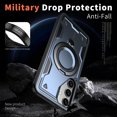 thumbnail image 3 of Funda Magnética para Samsung Galaxy S25 Plus Funda con soporte [Compatible con MagSafe] Protección Militar contra Caídas Funda Duradera de TPU para teléfono PC a prueba de golpes, 3 of 6
