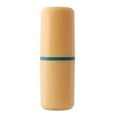 thumbnail image 2 of Soporte para cepillos de de viaje Organizador a prueba de polvo Pasta de Taza de almacenamiento Estuche para cepillos de , para Amarillo Sunnimix Porta cepillos de dientes de viaje, 2 of 8