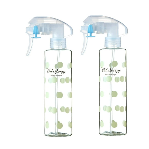 Pulverizador de aceite Jufay Kitchen & Grill recargable de 200 ml, juego de 2