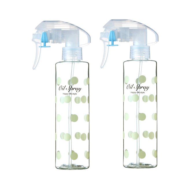 Pulverizador de aceite Jufay Kitchen & Grill recargable de 200 ml, juego de 2