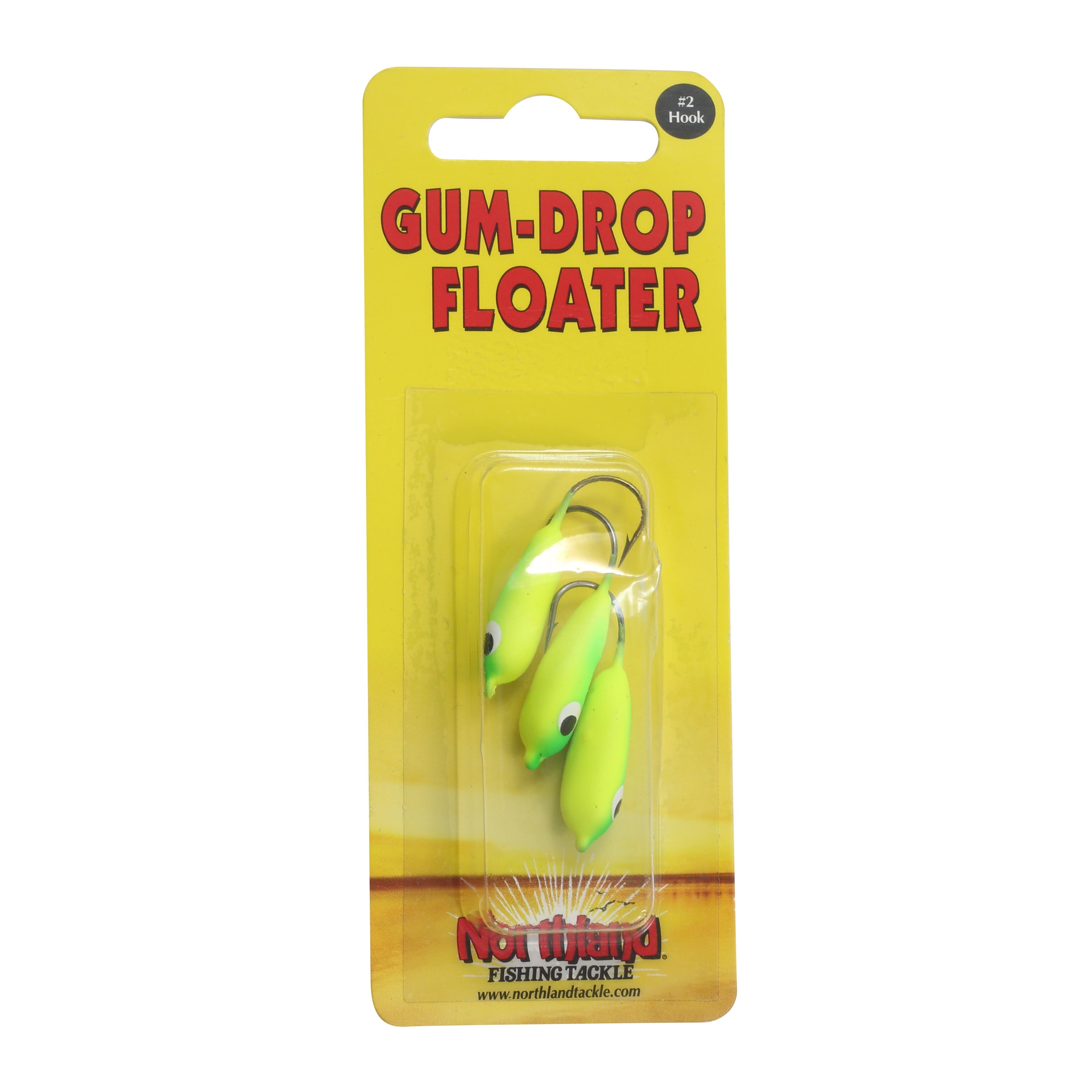 Northland Tackle Gum-Drop Floater, Floating Jig, Freshwater, Parakeet
