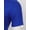Royal Blue, variant on CHICTRY Mens Slim Fit Casual T-shirt Top Short Sleeve Undershirt